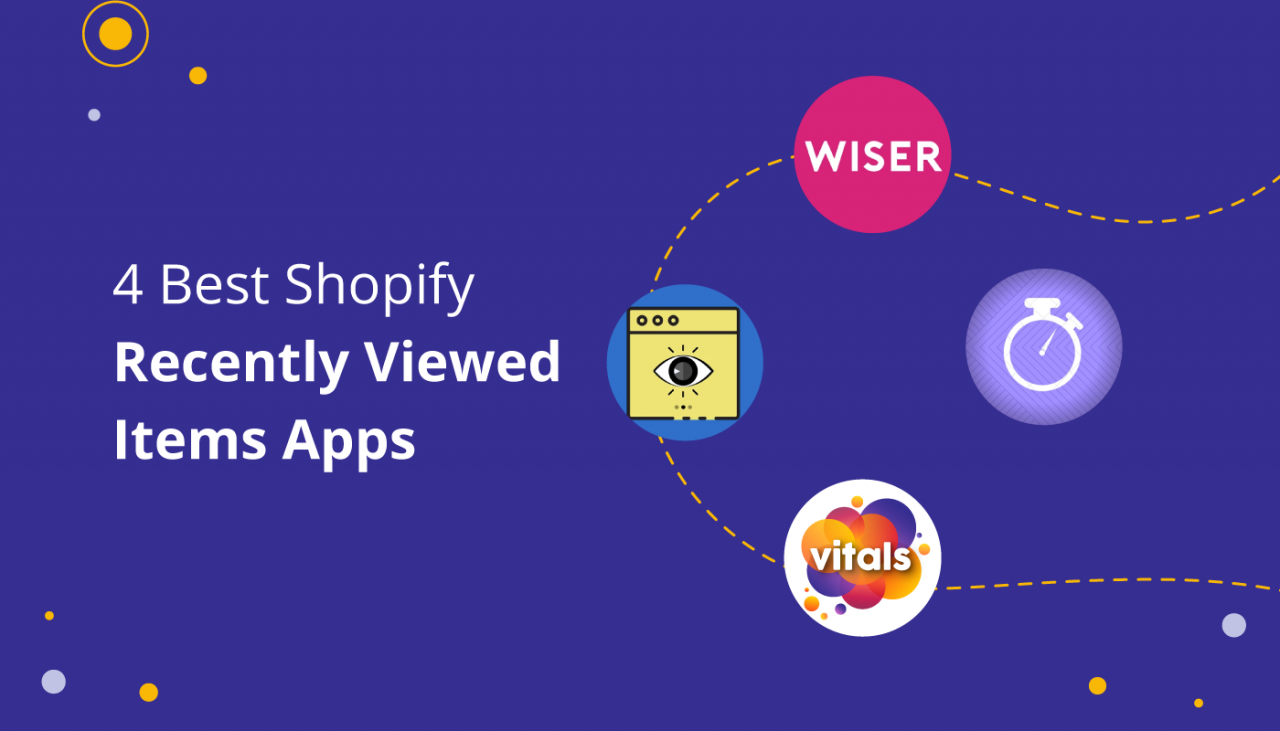 4 Best Shopify Recently Viewed Item Apps In-depth Evaluation