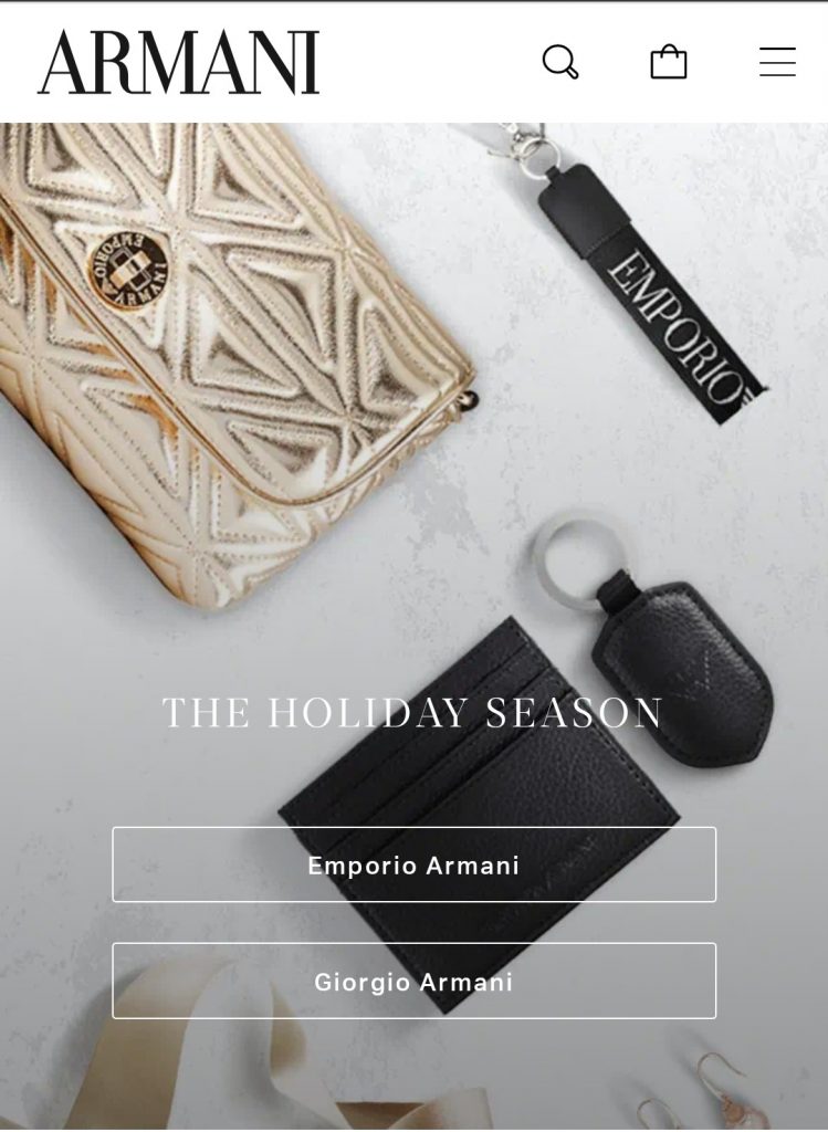 Luxury brand BFCM strategy - Gift Guides