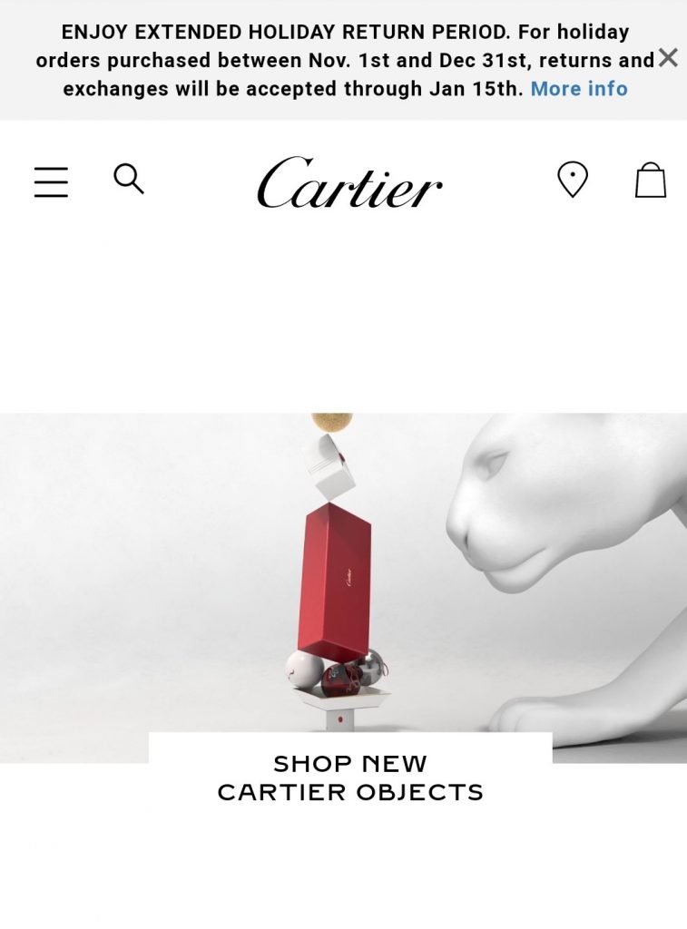 Cartier's Black Friday Strategy: Extended Returns